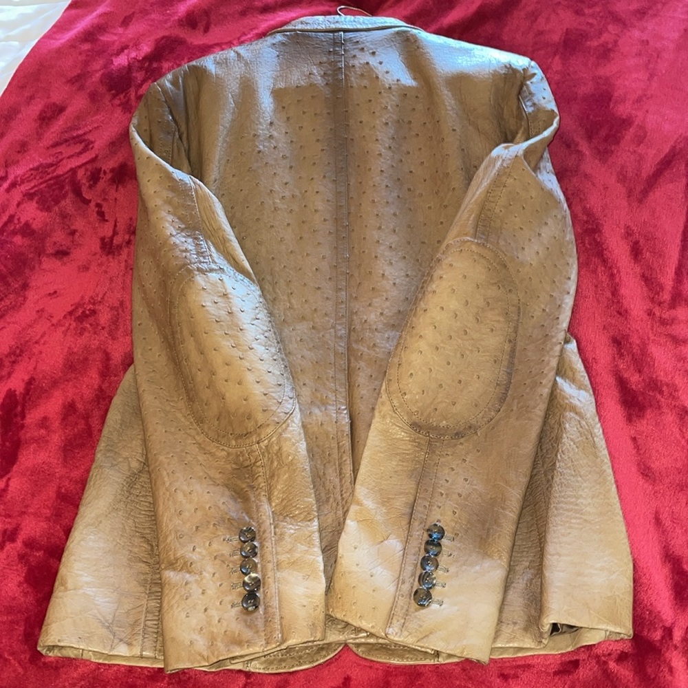 NWOT Gucci ostrich blazer - Picture 7 of 13